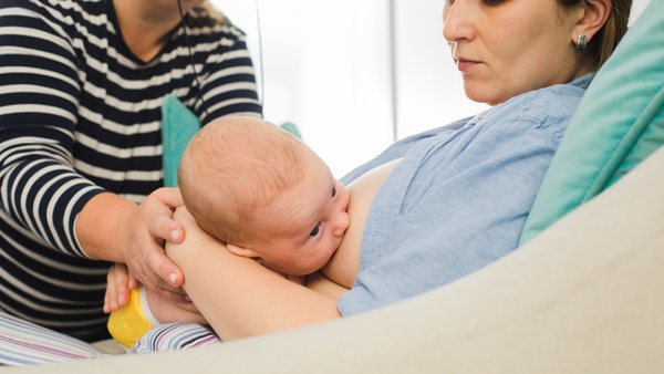 Helping with breastfeeding